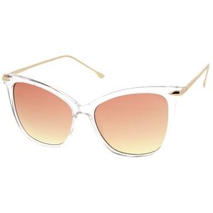 Colored Cat Eye Sunglasses